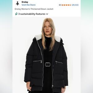 Orolay Women’s Thickened Down Jacket